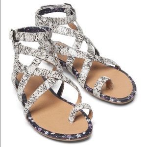 CAbi Athena‎ Python Gladiator Sandals